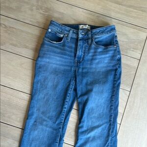 Madewell Blue Straight Leg Jeans